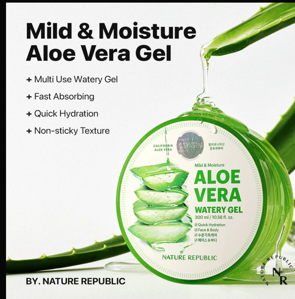 Soothing and Moisture Aloe Vera 92% Soothing Gel 300ml